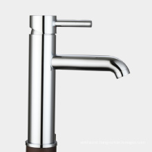 Factory sale brass new deck mounted with brass chrome one hole two handle single lever basin tap with UPC certificated